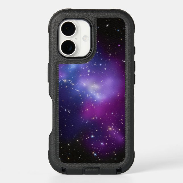 Purple Galaxy Cluster Otterbox iPhone Case (Back)
