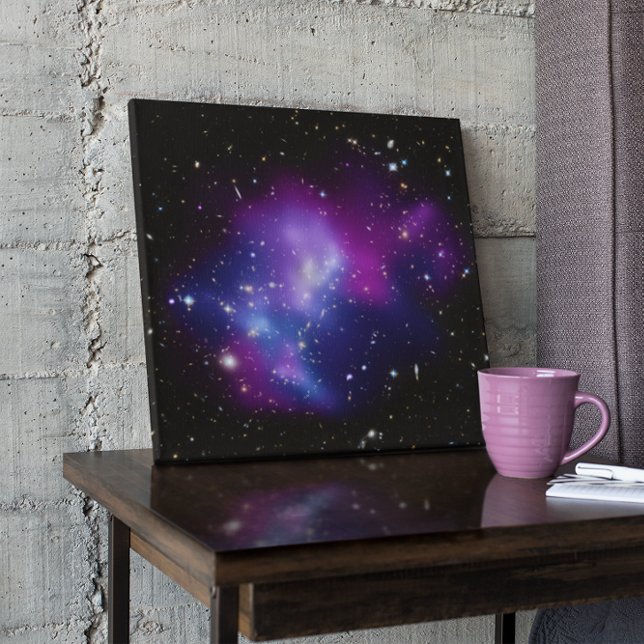 Purple Galaxy Cluster Wrapped Canvas (Creator Uploaded)