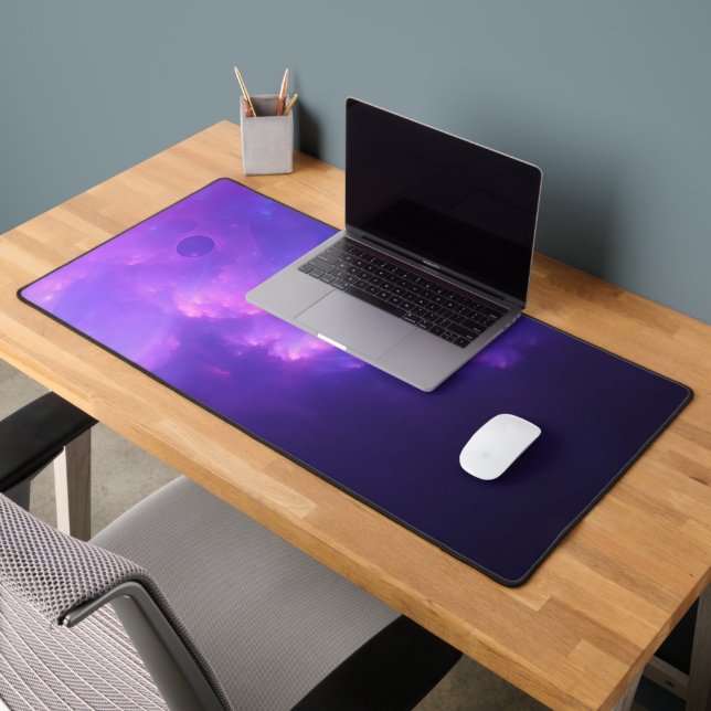 purple galaxy desk mat (Office 2)