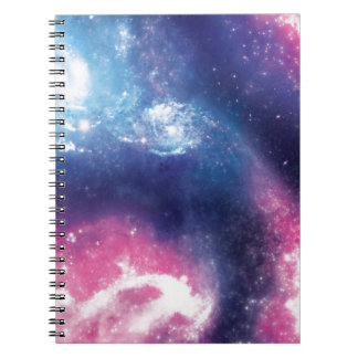 Purple Galaxy Notebook