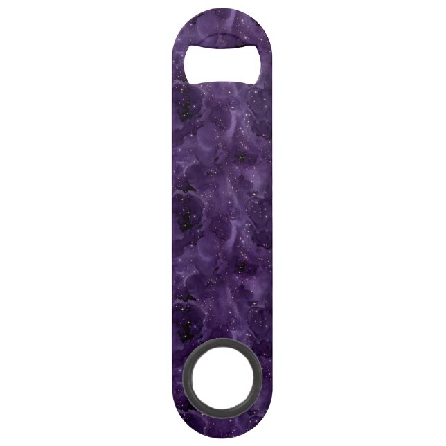 Purple Galaxy Series Design 8  Bar Key (Front)
