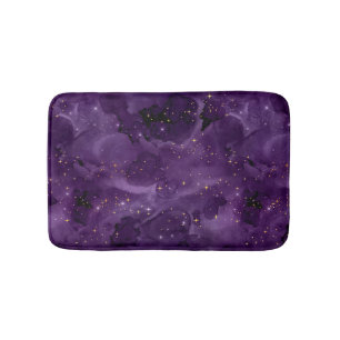 Purple Galaxy Series Design 8 Bath Mat