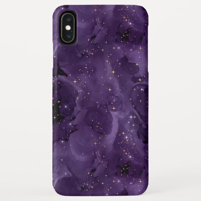 Purple Galaxy Series Design 8 Case-Mate iPhone Case (Back)