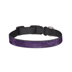 Purple Galaxy Series Design 8  Pet Collar