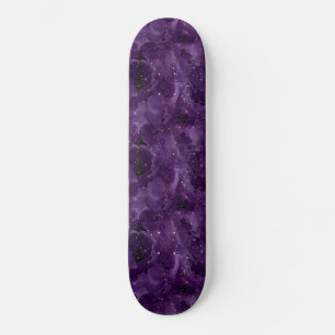 Purple Galaxy Series Design 8 Skateboard