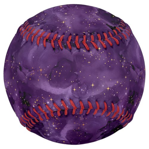 Purple Galaxy Series Design 8 Softball