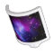 Purple Galaxy Universe Astronomy NASA Space