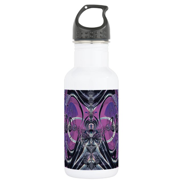 Purple Galaxy Water Bottle (Front)
