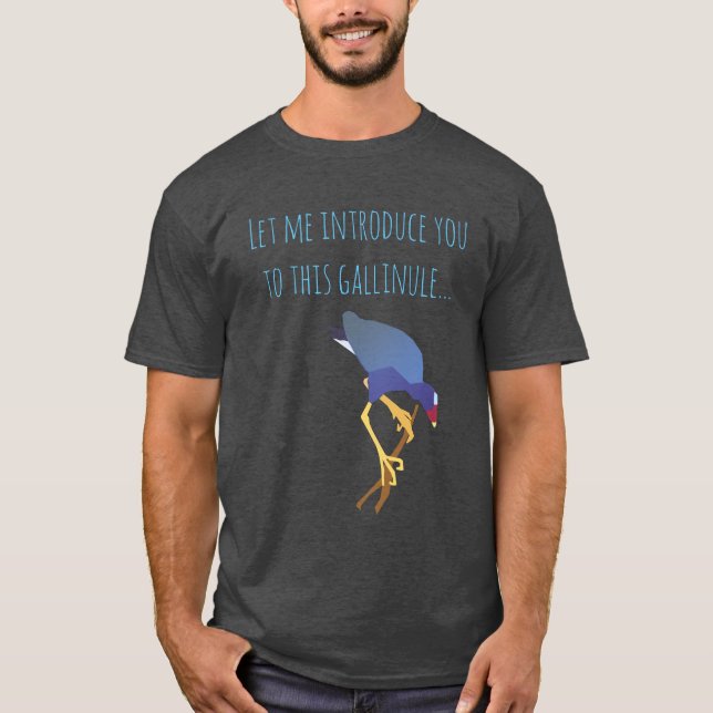 Purple Gallinule T-Shirt (Front)