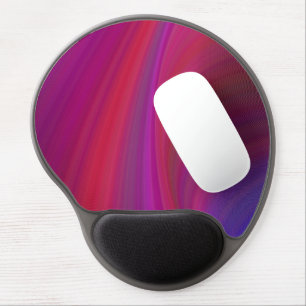 Purple Gel Mouse Pad with Smooth Background