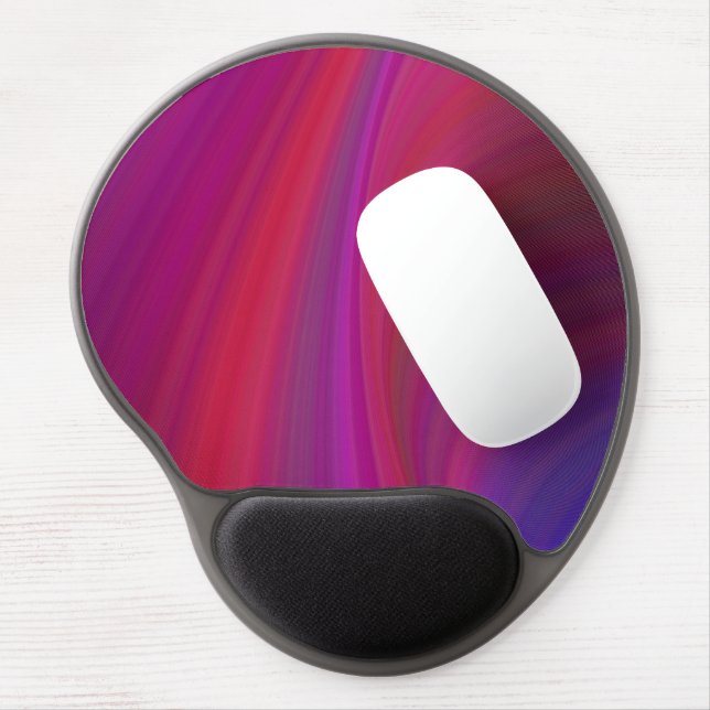 Purple Gel Mouse Pad with Smooth Background (Left Side)