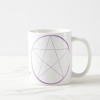 Purple Gel Pentacle Coffee Mug