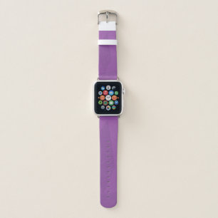 Purple, geometric, cool, trendy, modern simple art apple watch band