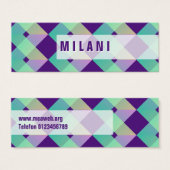 Purple geometrics (Front & Back)