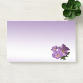 Purple Geranium Garden Flower Jumbo Post It Note (Office)