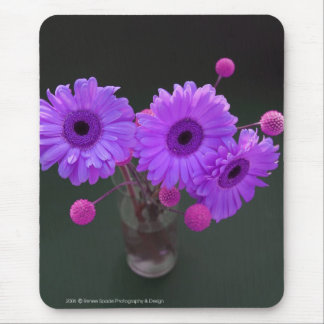 Purple Gerbers Mouse Pad