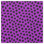 Purple Ghost Happy Halloween Modern Fabric