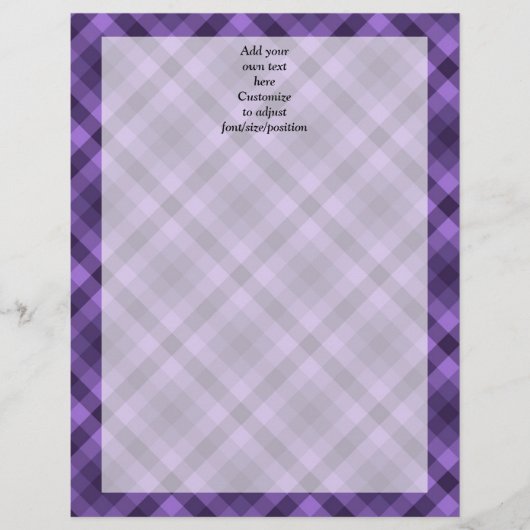 Purple gingham pattern (Front)