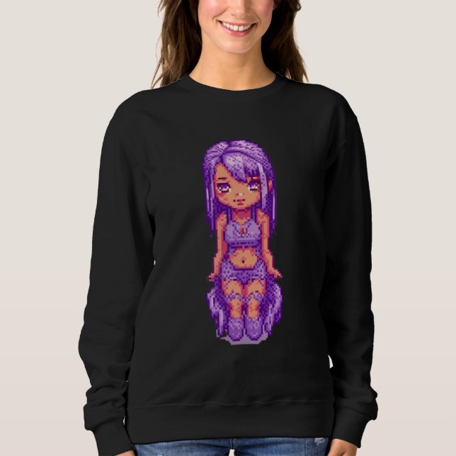 Purple girl  sweatshirt (Front)