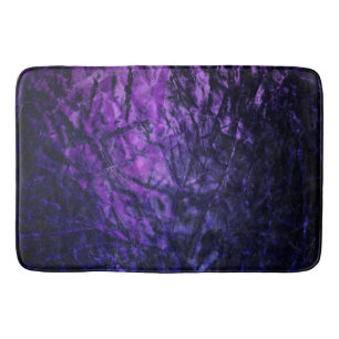 Purple Glam Abstract Pattern Bath Mat