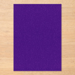 Purple Glitter Acrylic Invitation – Customizable