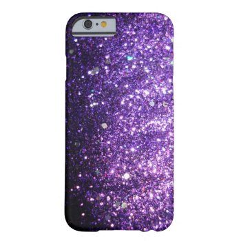 Purple Glitter Bling Cover Iphone 6 Case by ConstanceJudes at Zazzle