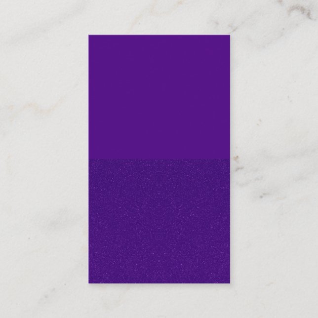 Purple Glitter Bottom Enclosure Card (Front)