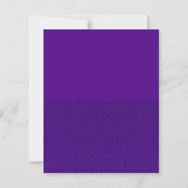 Purple Glitter Bottom Paper Sheet – Customizable (Front)