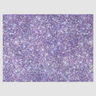 Purple Glitter Confetti Sparkle Tissue Paper