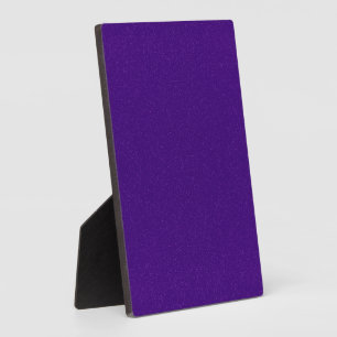 Purple Glitter Easel Plaque – Customizable