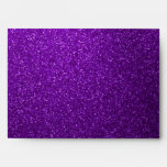 Purple Glitter Envelope at Zazzle