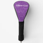 Purple Glitter Girl Show Your Glamours Sparkle
