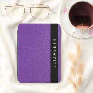 Purple Glitter, Glitter Background, Your Name Kindle Cover