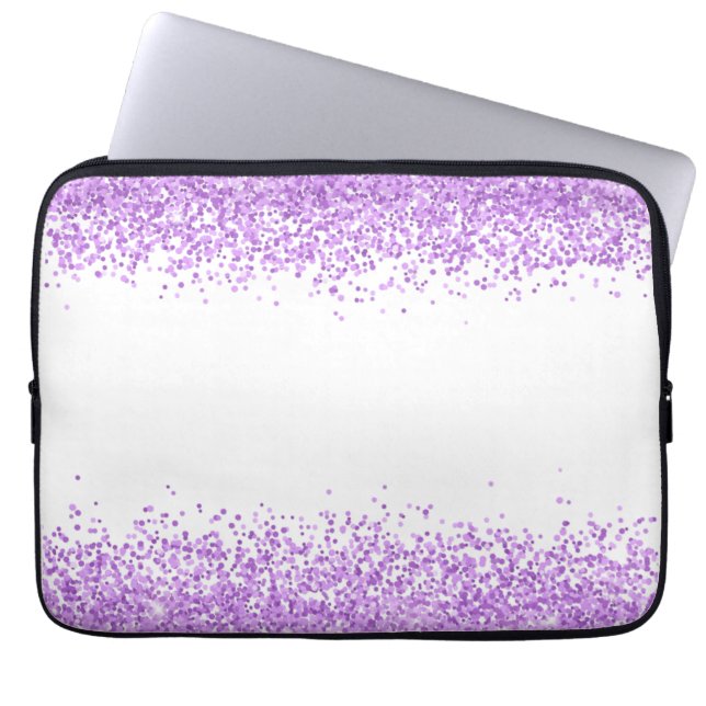 Purple Glitter  iPad Air Cover (Front)
