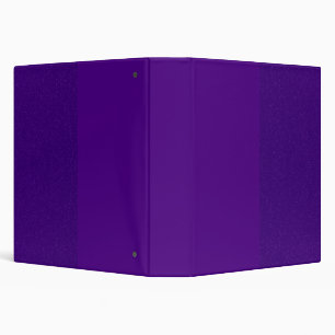 Purple Glitter & Matte Two-Tone 3-Ring Binder