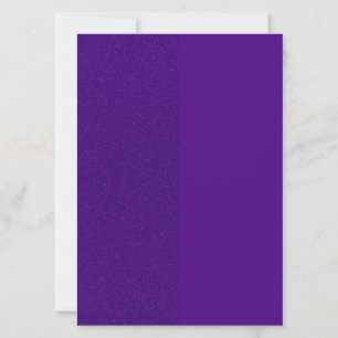 Purple Glitter Side Panel Invitation – Customize