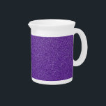 Purple Glitter, Sparkle, Glitter Background Beverage Pitcher<br><div class="desc">Elegant,  stylish and sophisticated glitter texture in purple color. Modern and trendy gift,  perfect for the glitter lover in your life.</div>