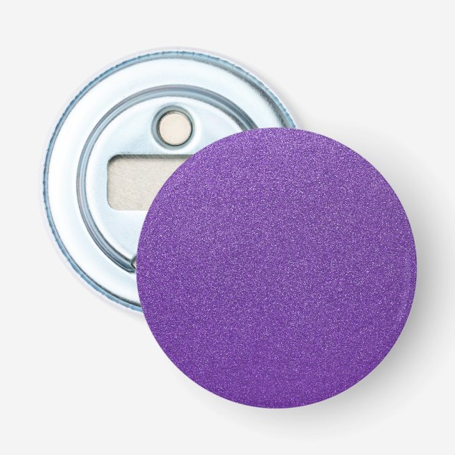 Purple Glitter, Sparkle, Glitter Background Bottle Opener (Front)