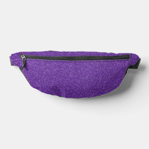 Purple Glitter, Sparkle, Glitter Background Fanny Pack