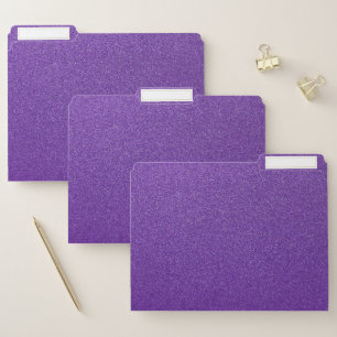 Purple Glitter, Sparkle, Glitter Background File Folder