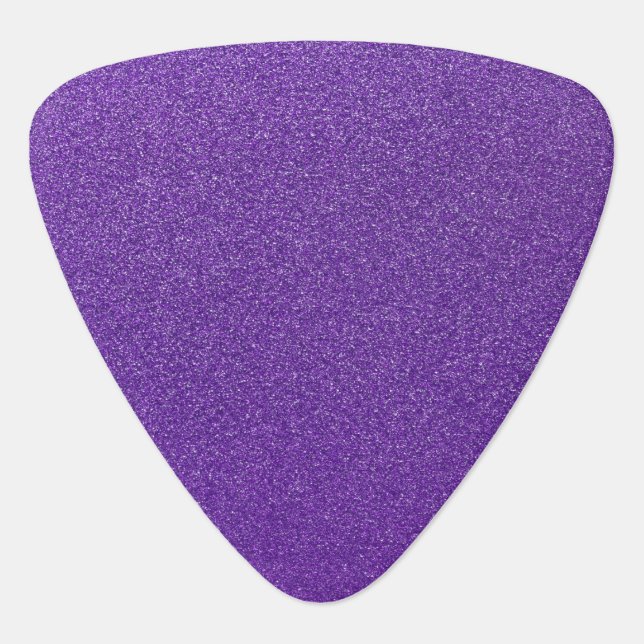 Purple Glitter, Sparkle, Glitter Background Guitar Pick (Front)