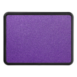 Purple Glitter, Sparkle, Glitter Background Hitch Cover