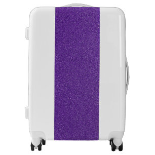 Purple Glitter, Sparkle, Glitter Background Luggage