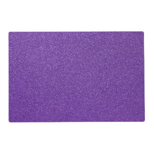Purple Glitter, Sparkle, Glitter Background Placemat