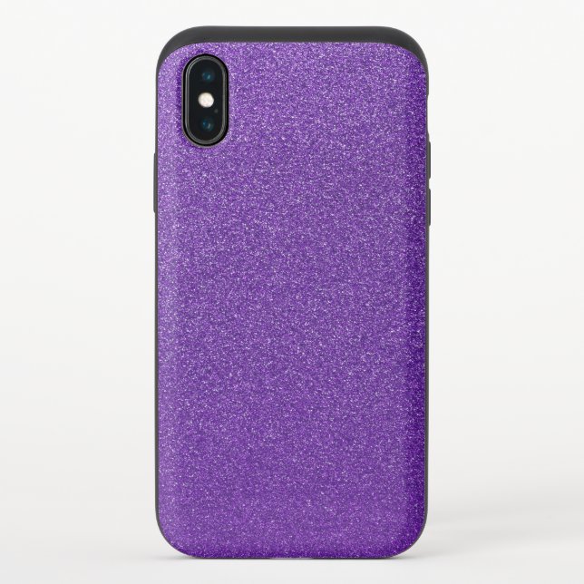Purple Glitter, Sparkle, Glitter Background Uncommon iPhone Case (Back)