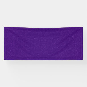 Purple Glitter Sparkle Party Banner – Customizable