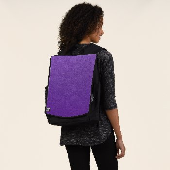 Purple Glitter  Sparkly  Glitter Background Backpack by sitnica at Zazzle