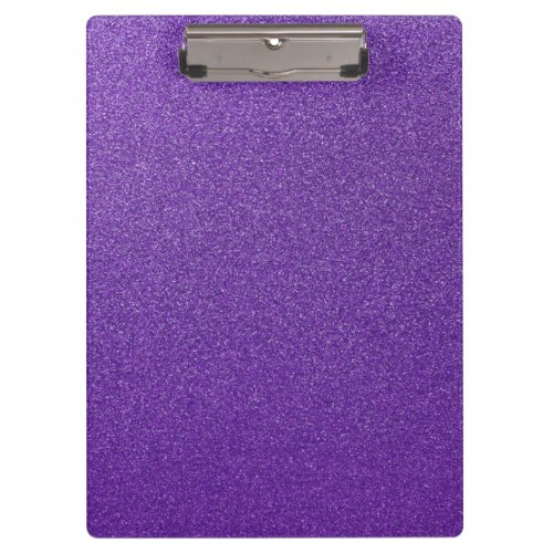 Purple Glitter Sparkly Glitter Background Clipboard