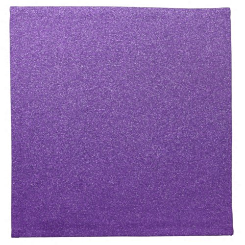 Purple Glitter Sparkly Glitter Background Cloth Napkin