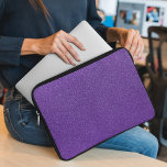 Purple Glitter, Sparkly, Glitter Background Laptop Sleeve